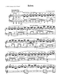 Boléro - Frederic Chopin